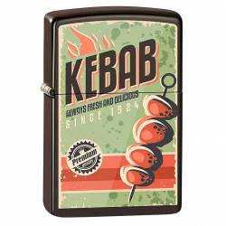 Zippo ΠΡ1032 Kebab Design