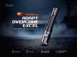 Fenix Φακός Επαναφορτιζόμενος USB PD35R ACE