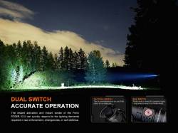 Fenix Φακός Επαναφορτιζόμενος USB PD36R V2.0