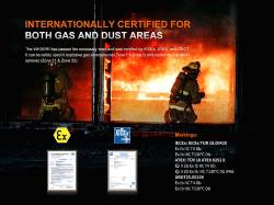 Fenix Φακός Κεφαλής Επαναφορτιζόμενος WH35RE 2025 ATEX Explosion proof