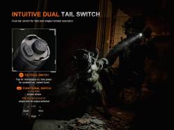 Fenix Φακός Επαναφορτιζόμενος USB TK21R