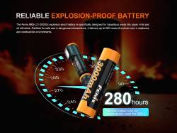 Fenix Φακός Κεφαλής Επαναφορτιζόμενος WH35RE 2025 ATEX Explosion proof