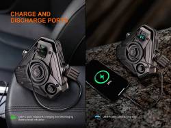 Fenix Φακός Επαναφορτιζόμενος USB CP50R