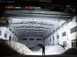 Fenix Φακός Επαναφορτιζόμενος USB CP50R