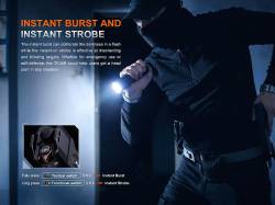 Fenix Φακός Επαναφορτιζόμενος USB TK35R