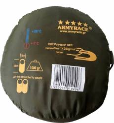 Υπνόσακος Army Race 200gr/m2 Green 701A