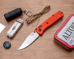 Benchmade Mini Bugout 533 Orange Grivory