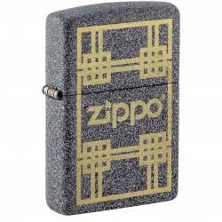 Zippo 48791 Logo Iron Stone