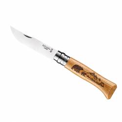 Opinel No.8 Δρυς Animalia Αρκούδα 002628