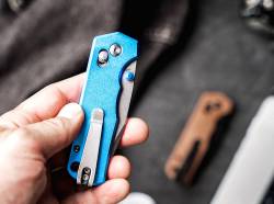 Boker Magnum Rockstub Blue Elox 01SC711