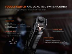 Fenix Φακός Επαναφορτιζόμενος USB TK28R