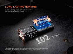 Fenix Φακός Επαναφορτιζόμενος USB TK28R