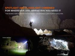 Fenix Φακός Επαναφορτιζόμενος USB LR35R Pro