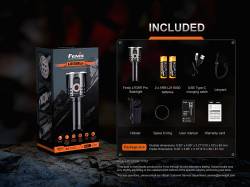 Fenix Φακός Επαναφορτιζόμενος USB LR35R Pro