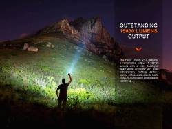 Fenix Φακός Επαναφορτιζόμενος USB LR40R V2.0