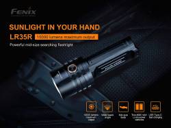 Fenix Φακός Επαναφορτιζόμενος USB LR35R