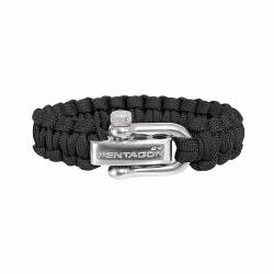 Βραχιόλι Επιβίωσης Pentagon Bracelet Black K25043-01