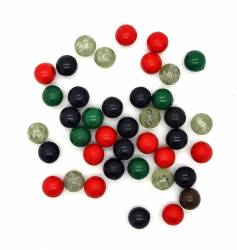 Μπίλιες Πλαστικές Σφεντόνας 17mm 40 τεμάχια