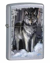 Zippo GR7038 Wolf in Forest
